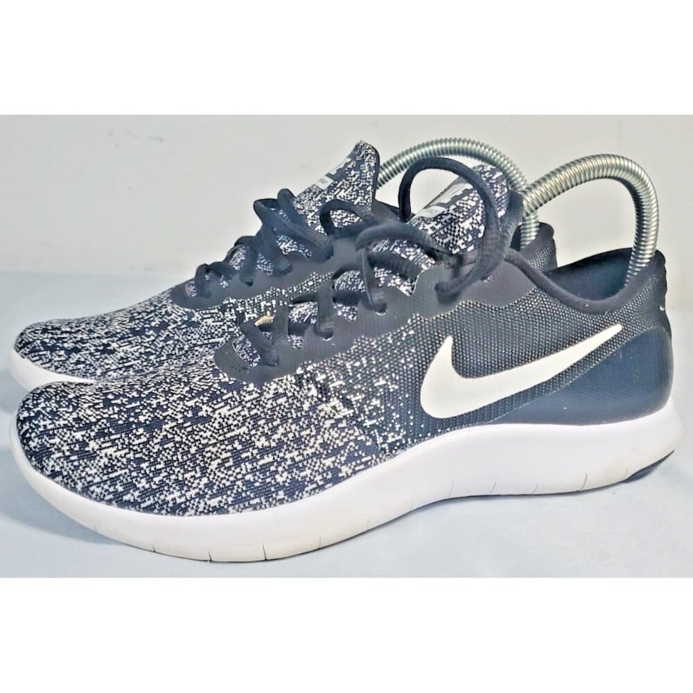 Nike Flex Contact Sneakers Women's  Size 8.5 Black White 908995-002